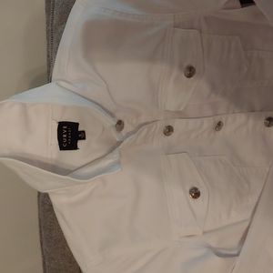 White Denim Jacket